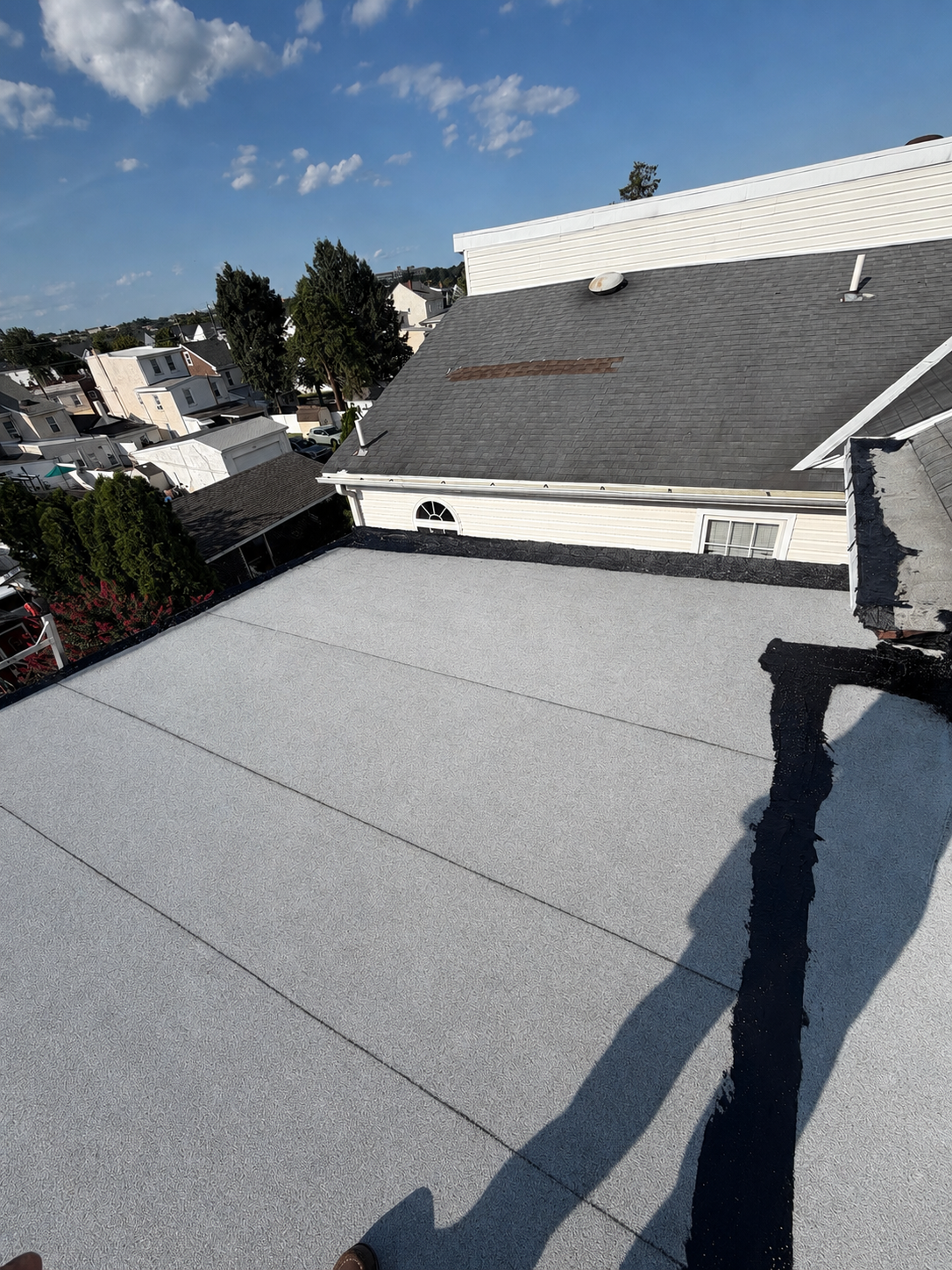 Flat Roof — Before